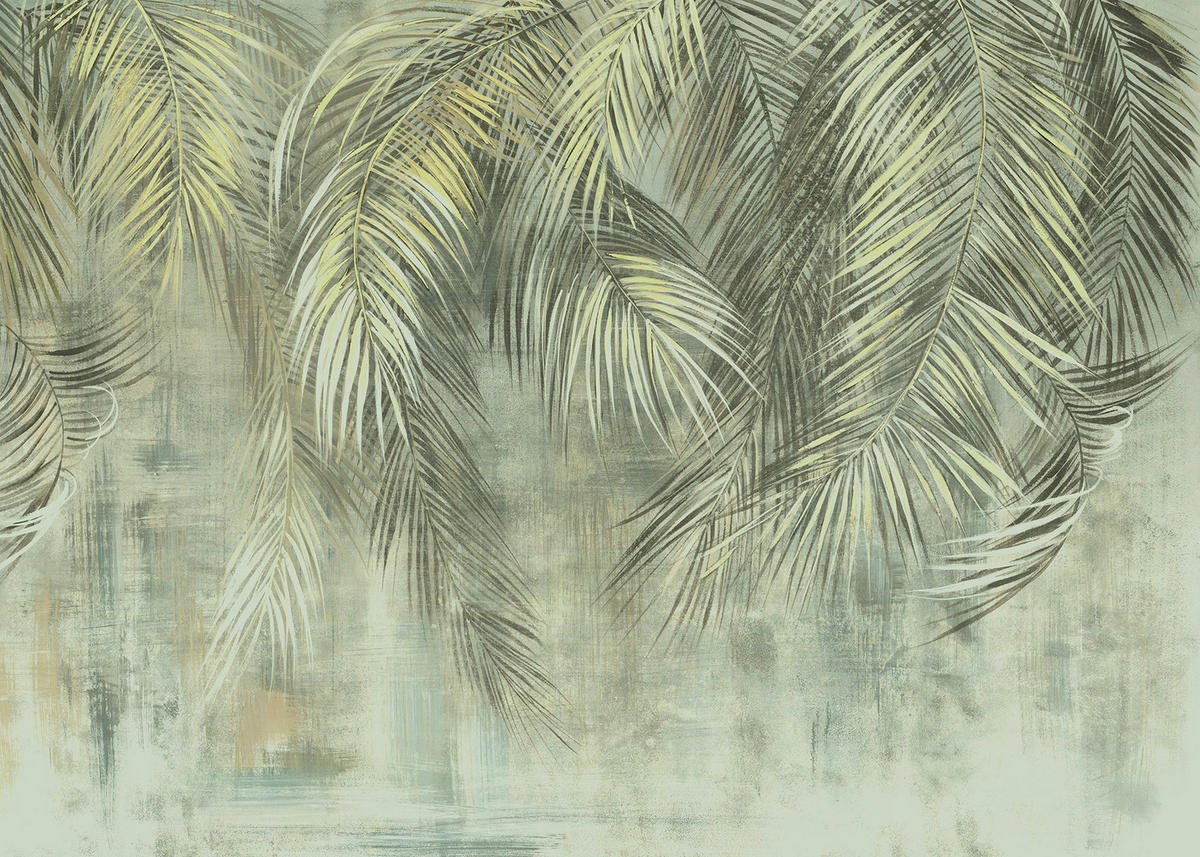 Komar Fototapete Palm Fronds B/L: ca. 350x250 cm Palm Fronds - (350,00/250,00cm) - Komar