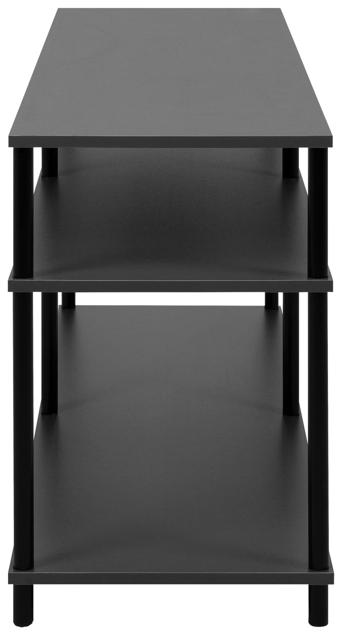 TV-Board Tobi B/H/T: ca. 140x60x40 cm Tobi - schwarz/anthrazit (140,00/60,00/40,00cm)