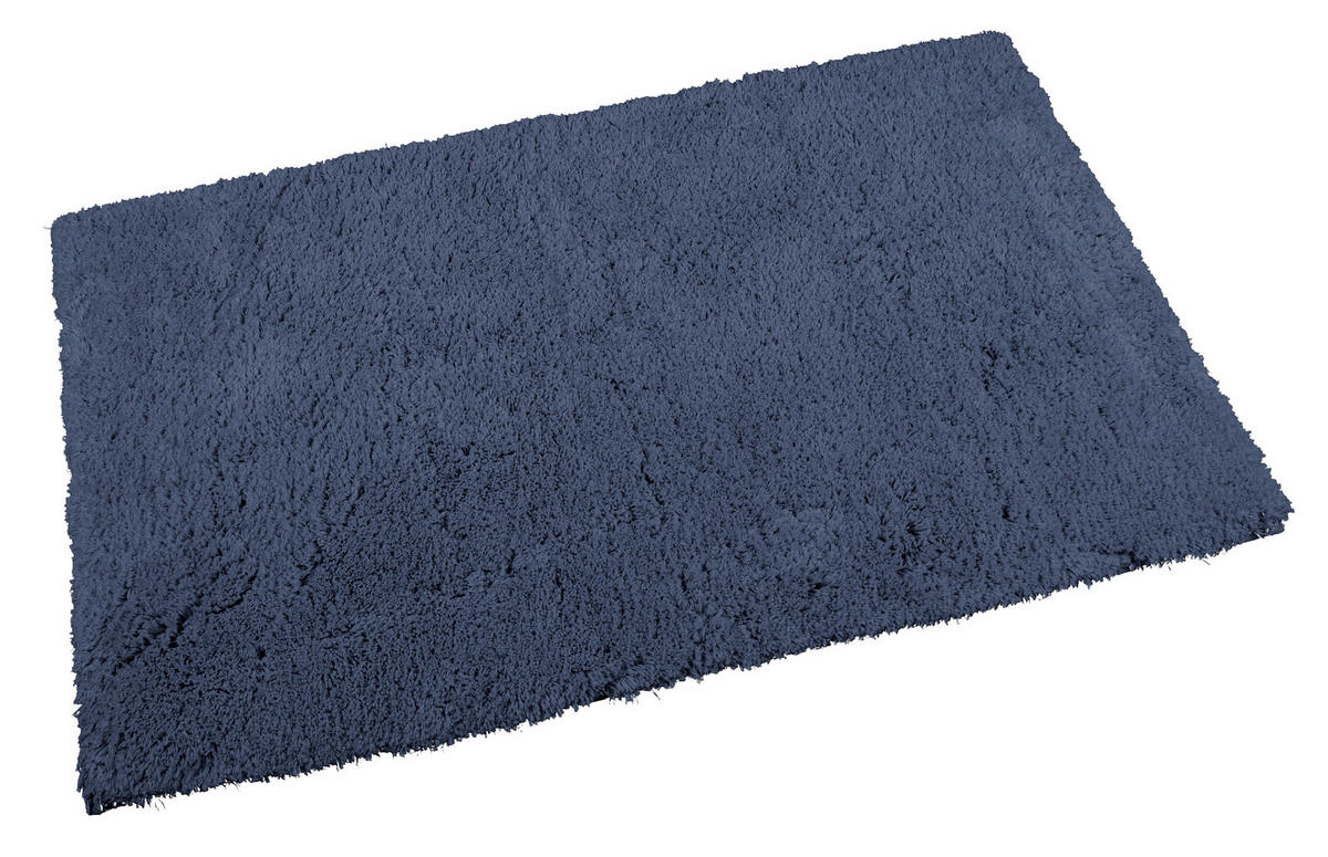 Badematte Badematte_Shaggy blau 70x120cm - blau (70,00/120,00cm)