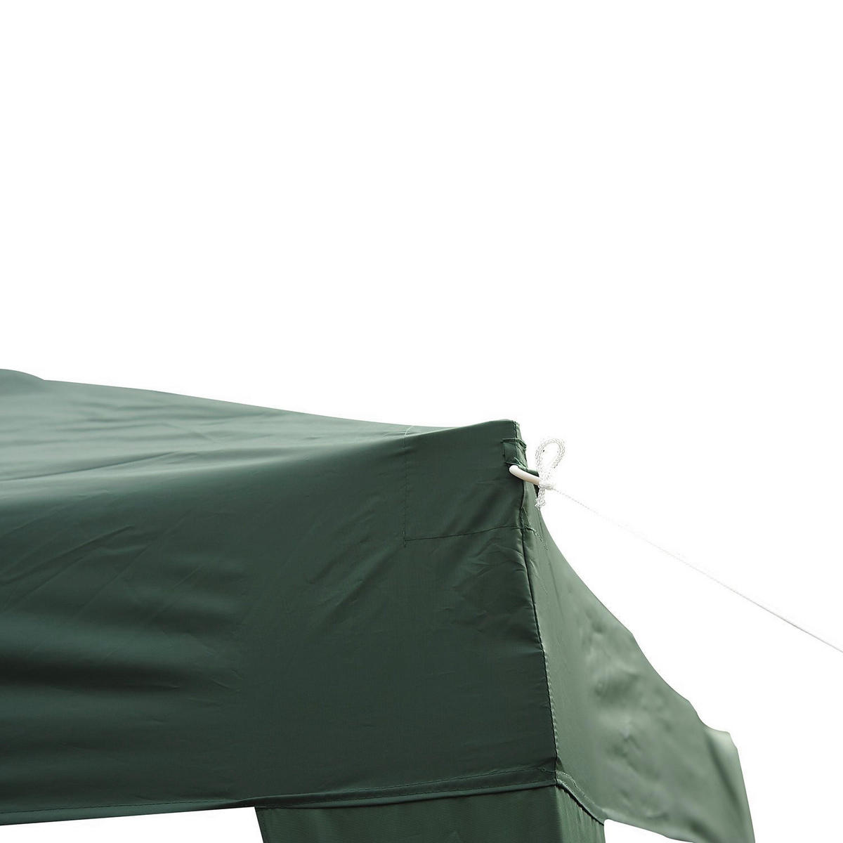 Outsunny Pavillon grün Stahl B/H/L: ca. 240x250x240 cm Pavillon - grün (240,00/240,00/250,00cm) - Outsunny