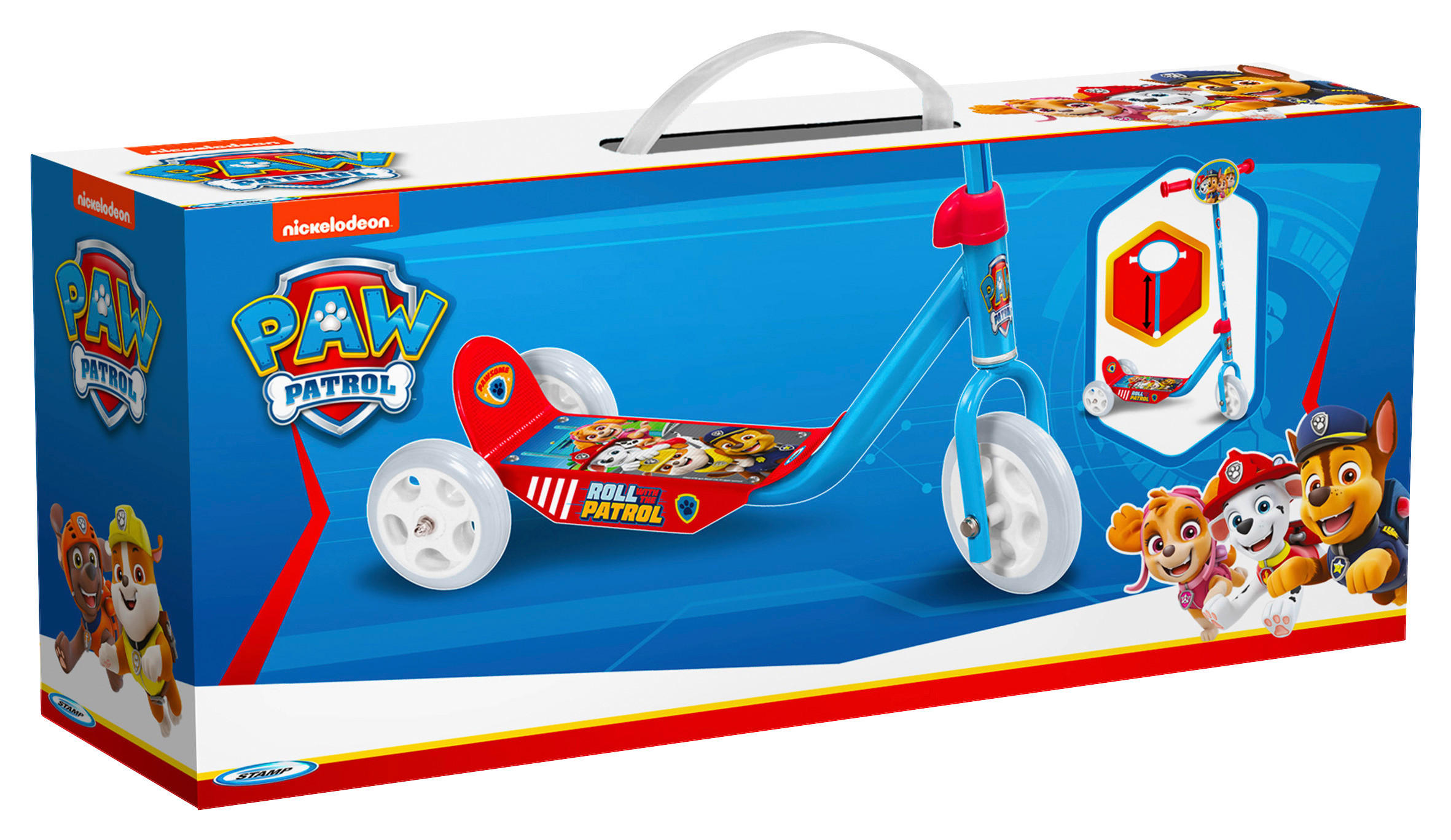 Kinder-Dreirad_Scooter_Paw_Patrol - (48,00/12,00/22,00cm)