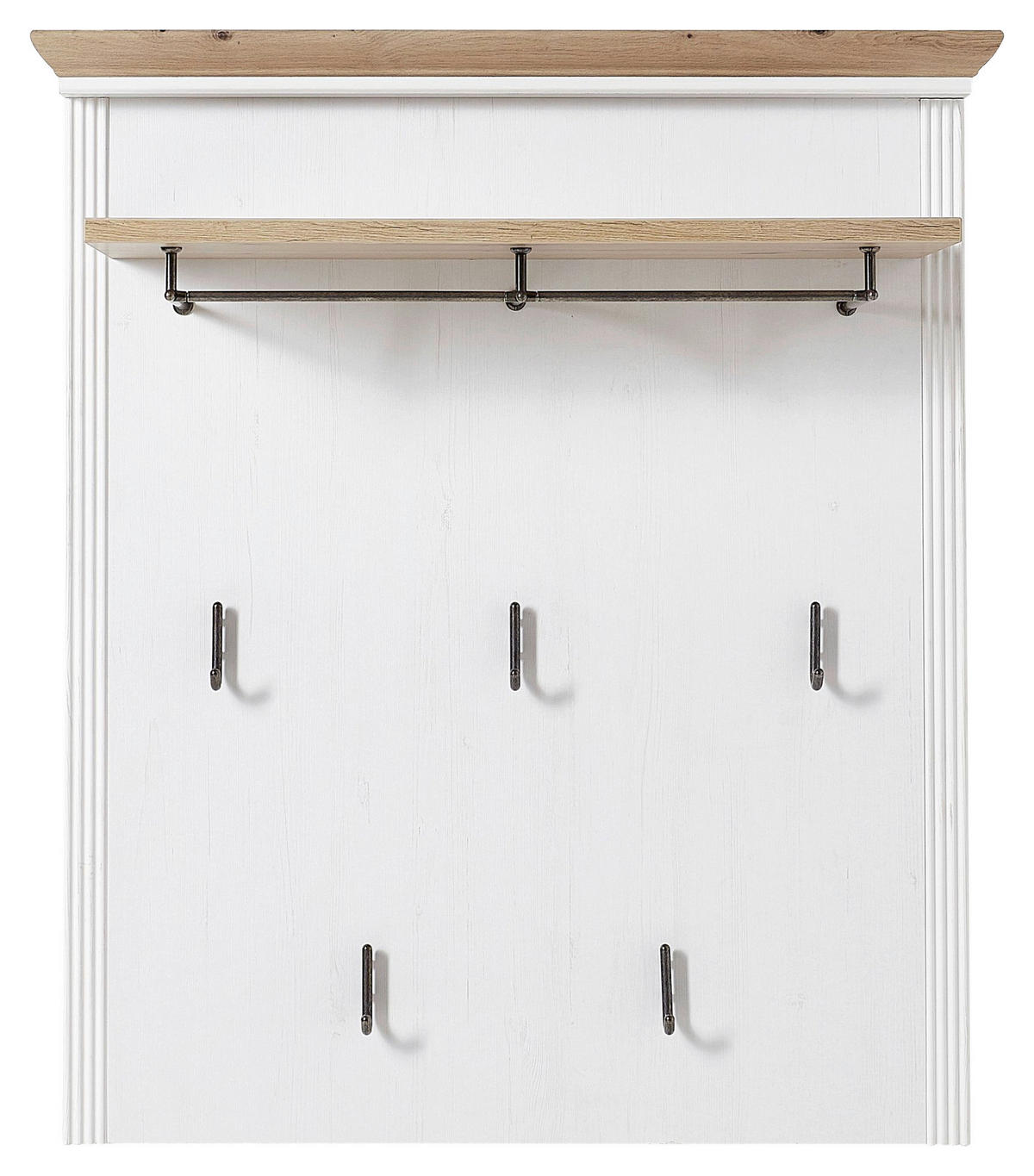 Garderobenpaneel Jasmin Pinie Nachbildung Eiche Artisan Nachbildung B/H/T: ca. 93x107x30 cm Jasmin - Eiche (93,00/107,00/30,00cm)