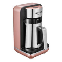 SCHÄFER Mokkamaschine roségold Edelstahl Kunststoff B/H/L: ca. 16x26x28 cm Mokkamaschine_Kaffeekocher 250ml - roségold (28,00/16,00/26,00cm) - SCHÄFER