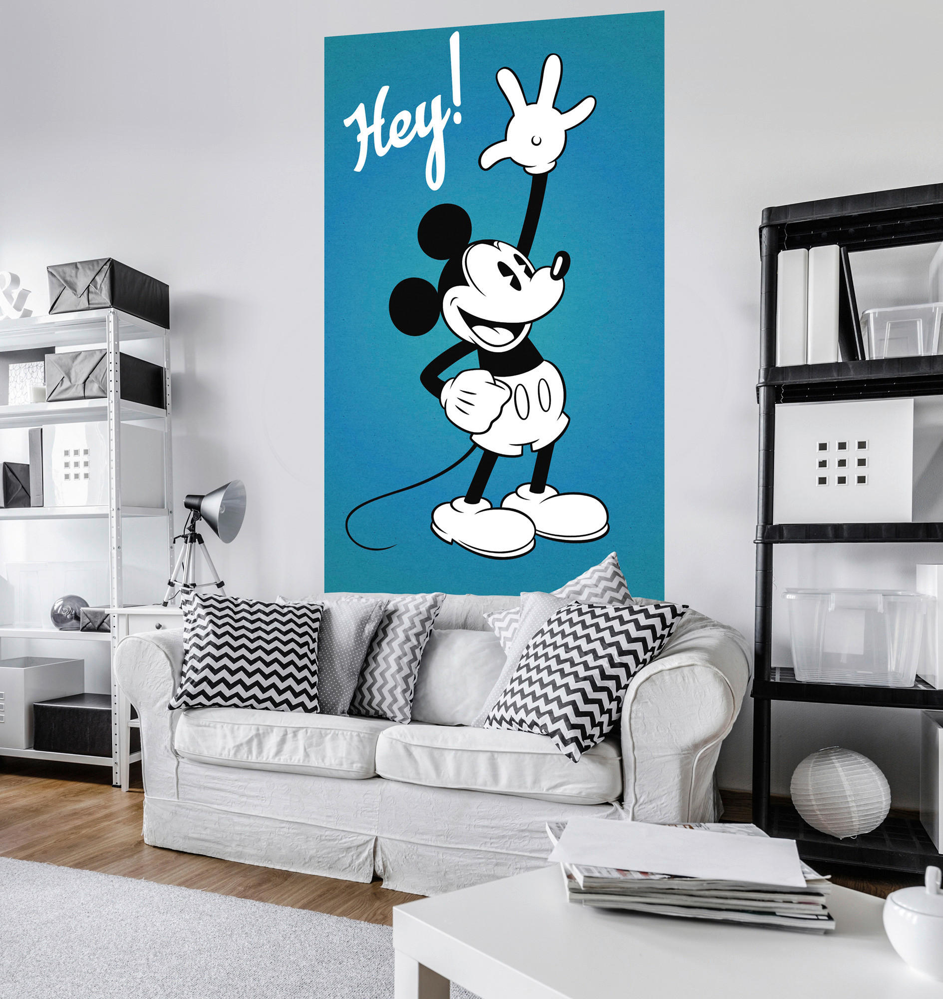 Komar Fototapete Mickey Hey B/L: ca. 120x200 cm Mickey Hey - (120,00/200,00cm) - Komar