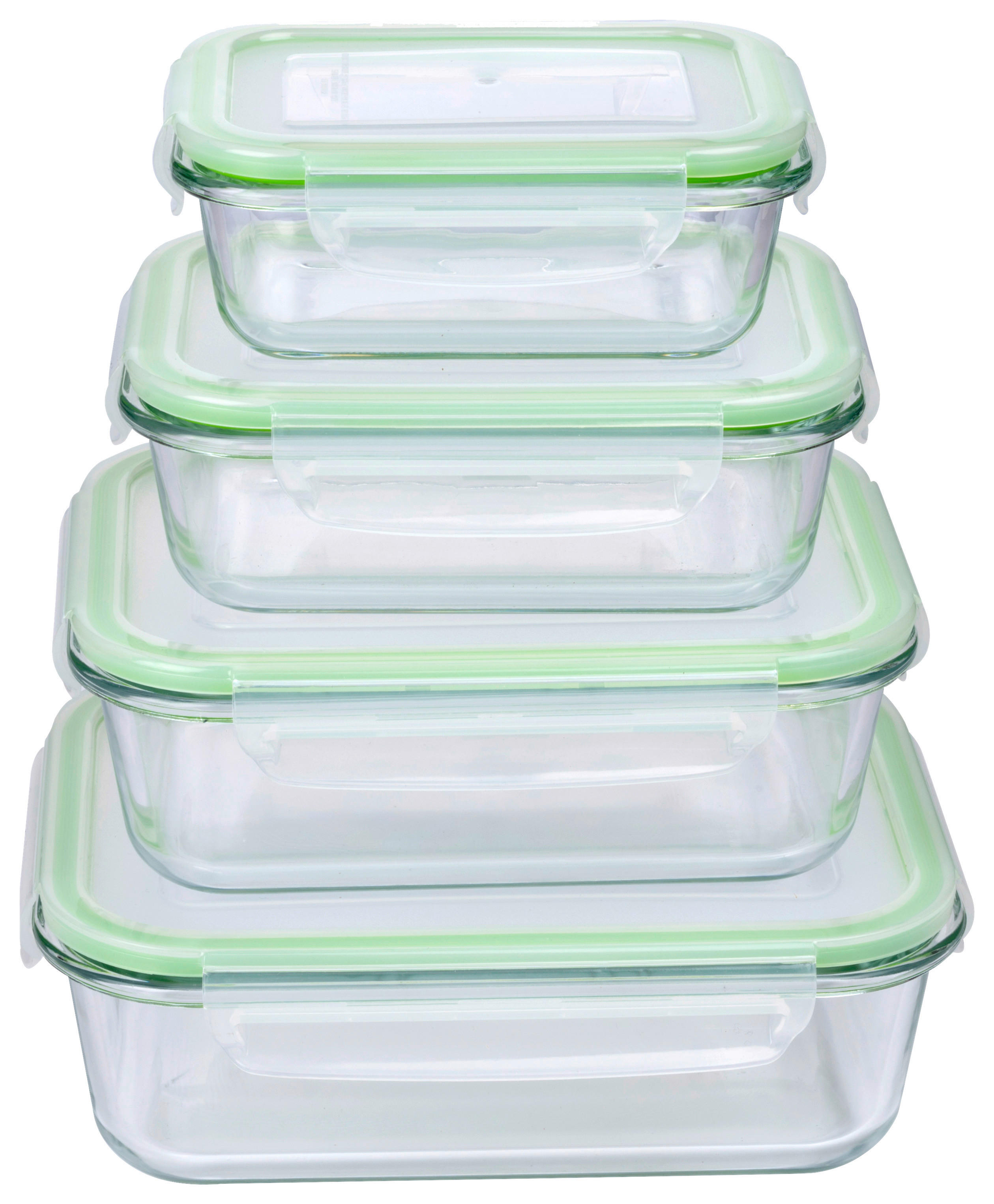 Alpina Frischhaltedosenset transparent Frischhaltedosen_4erSet - transparent - Alpina