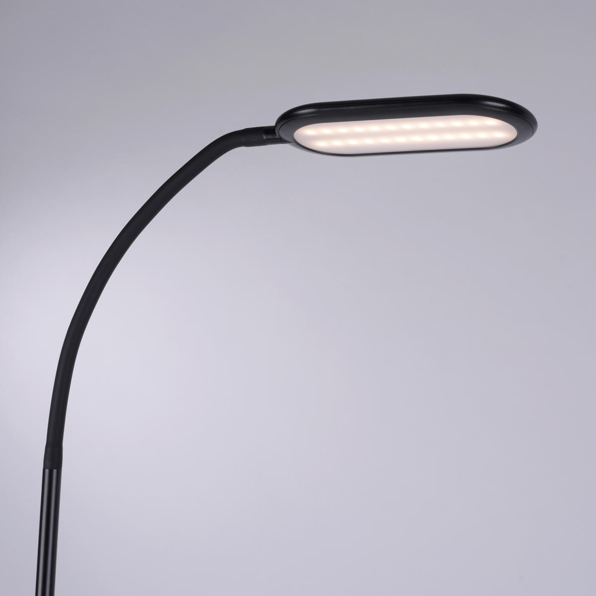 Just Light LED-Stehleuchte KELLY 14406-18 schwarz Kunststoff B/H/T: ca. 63x175x63 cm 1 Brennstellen KELLY - schwarz (63,00/175,00/63,00cm) - Just Light