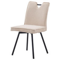 beige schwarz Kord Metall Lara - beige/schwarz