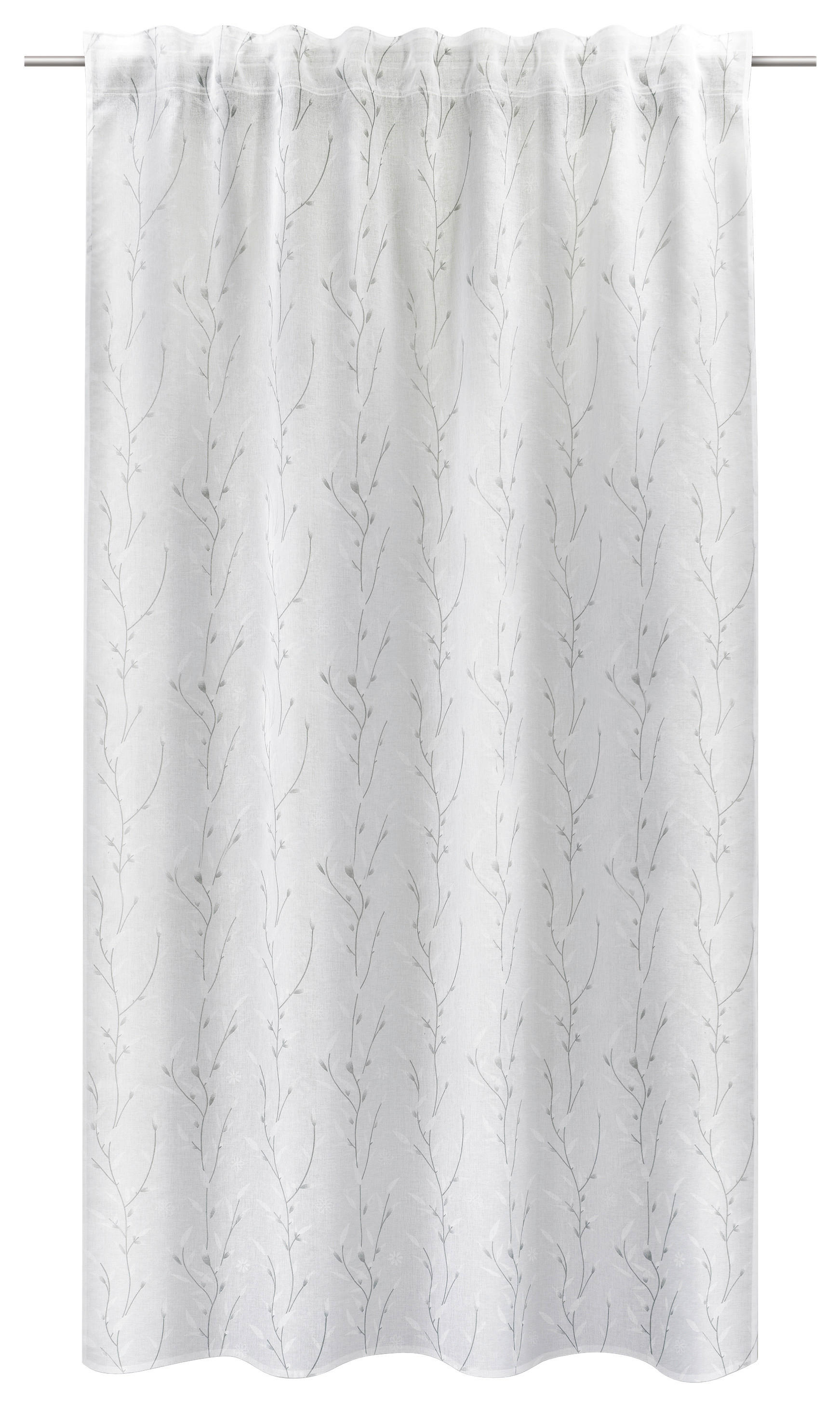 POCOline Dekovorhang Barbara grau B/L: ca. 140x245 cm Barbara - grau (140,00/245,00cm) - POCOline