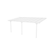 Westmann Terrassenüberdachung Bruce weiß Aluminium B/H/L: ca. 556x270x300 cm Bruce - weiß (300,00/556,00/270,00cm) - Westmann