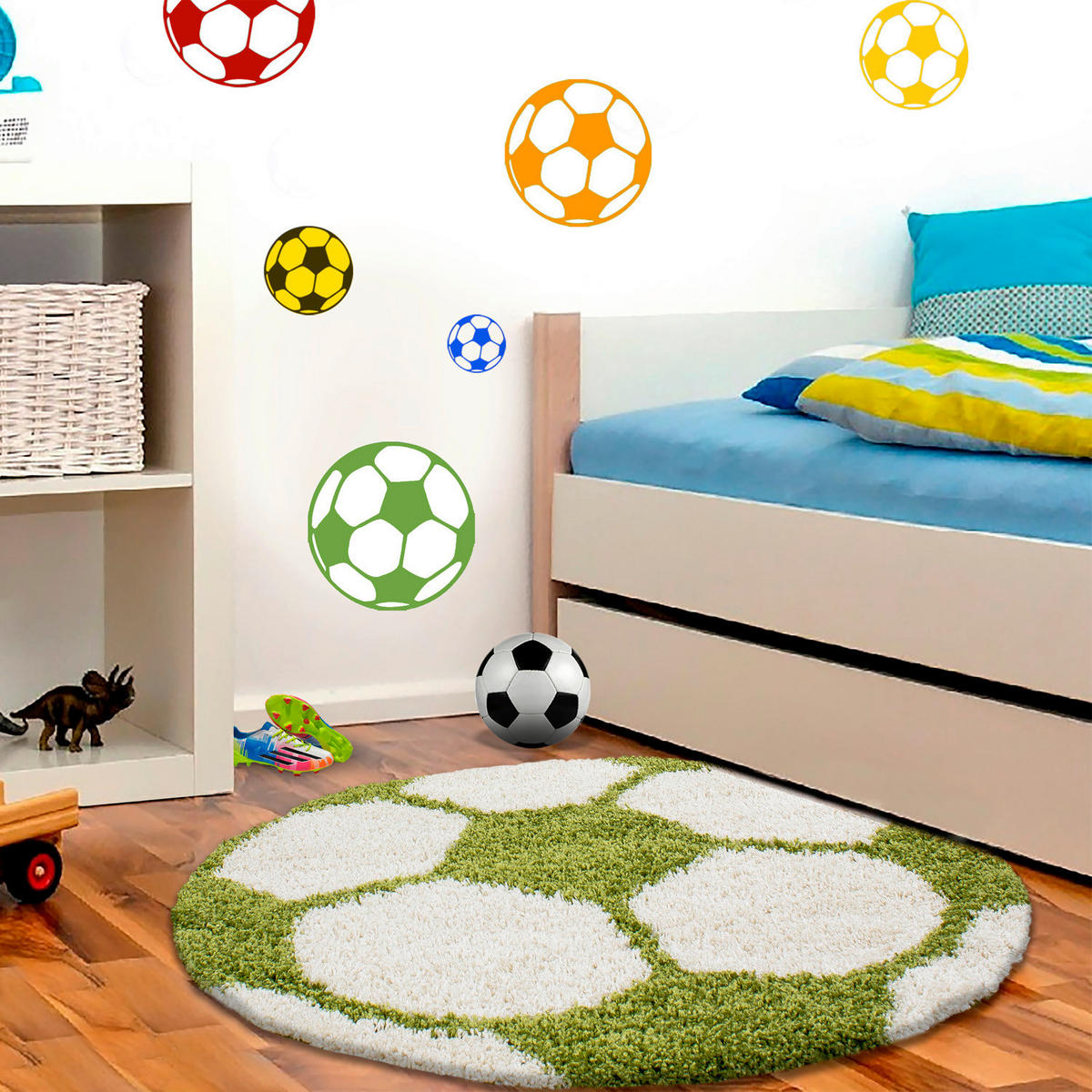 Ayyildiz Teppich FUN grün D: ca. 100 cm FUN - grün (100,00cm) - Ayyildiz