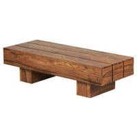 Couchtisch natur B/H/T: ca. 120x30x45 cm Couchtisch - natur (120,00/30,00/45,00cm) - Wohnling