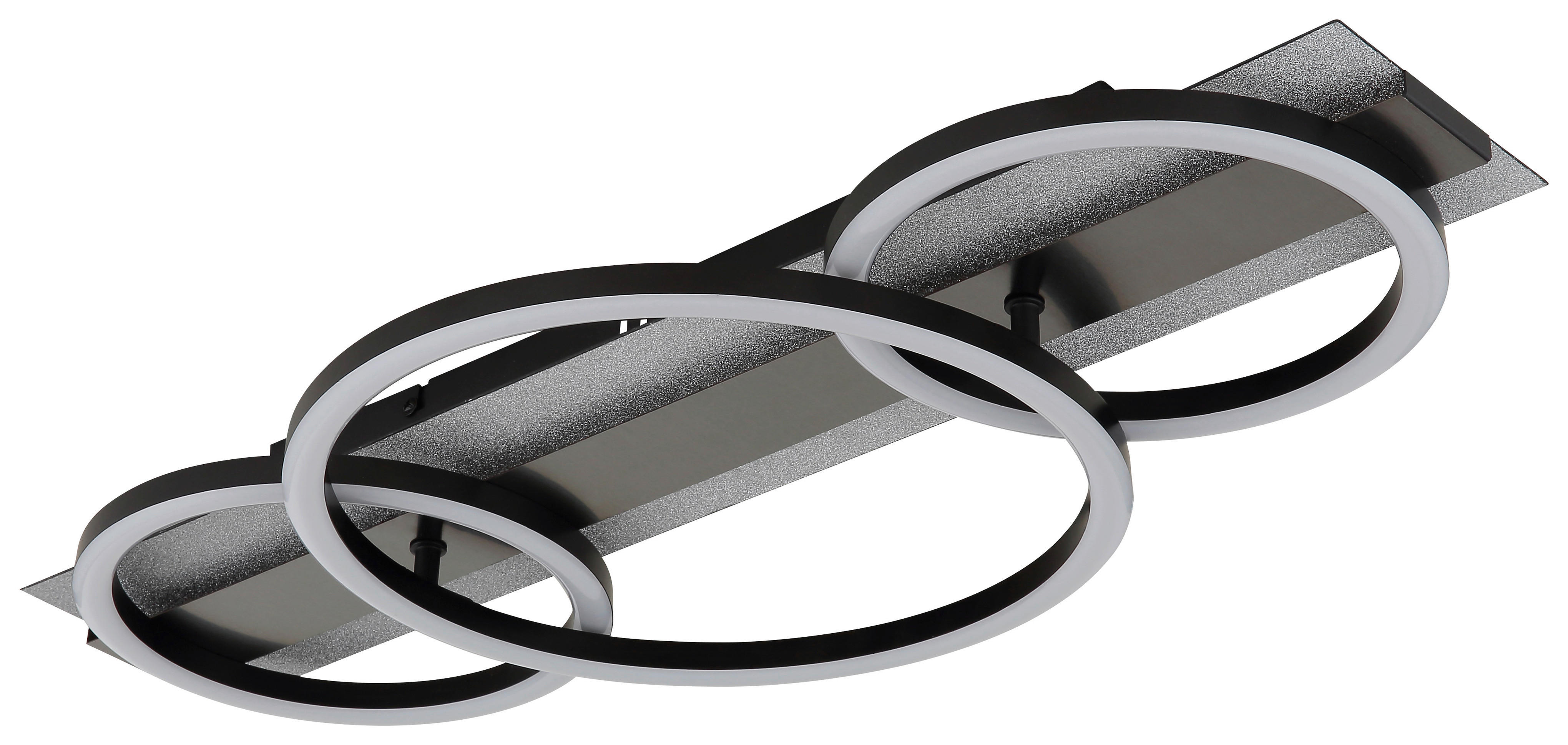 GLOBO Deckenventilator Deckenleuchte-Norberto - schwarz (31,50/10,50/67,00cm) - GLOBO