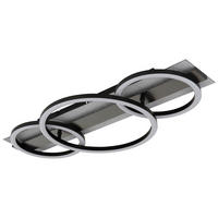 GLOBO Deckenventilator Deckenleuchte-Norberto - schwarz (31,50/10,50/67,00cm) - GLOBO