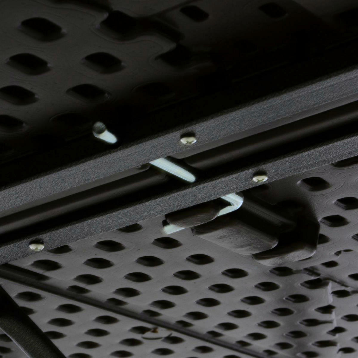 VCM Gartentisch braun Metall B/H/L: ca. 70x75x180 cm Gartentisch - braun (180,00/70,00/75,00cm) - VCM