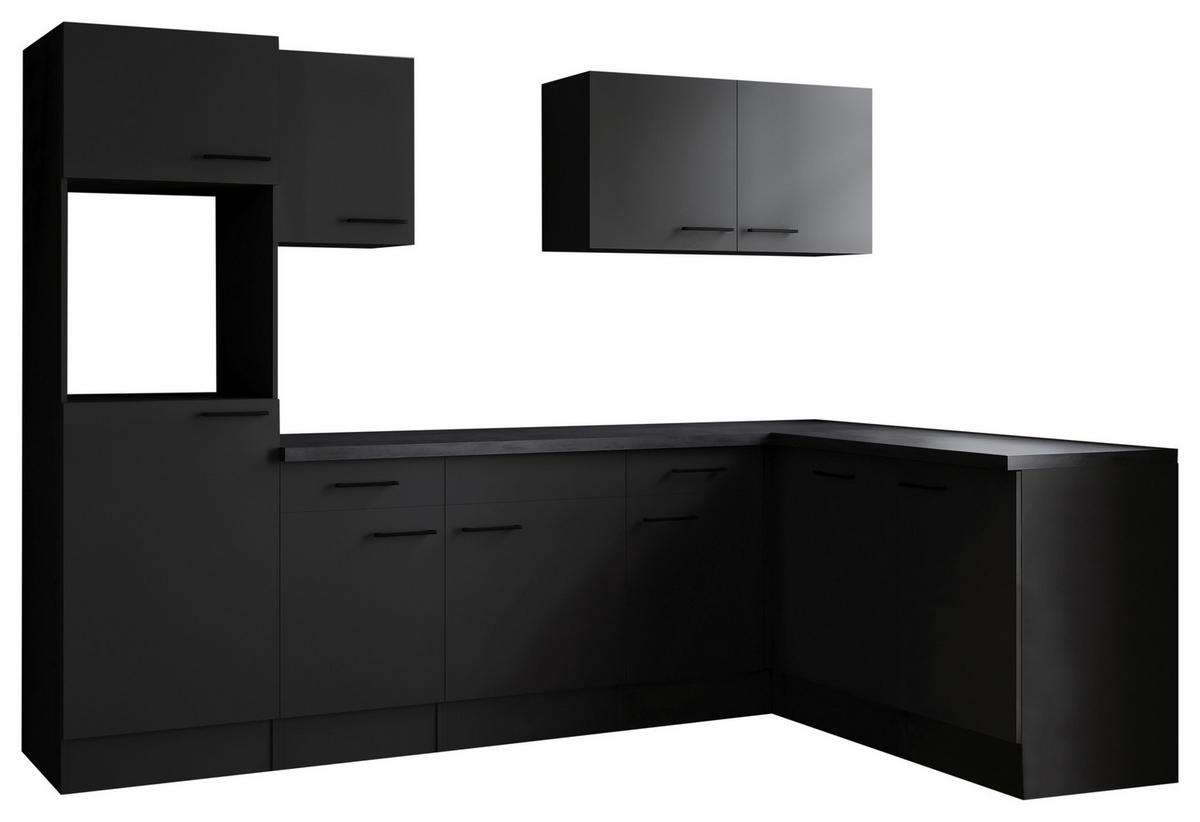 Winkelküche Oliver B/H/T: ca. 280x205x172 cm Oliver - granit/grau (280,00/205,00/172,00cm) - Respekta