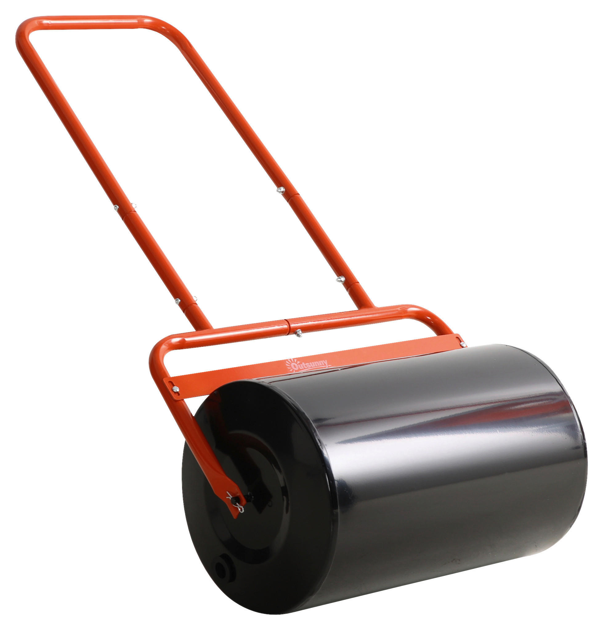 Outsunny Rasenwalze Rasenwalze - rot (58,00/32,50/113,00cm) - Outsunny