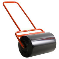 Outsunny Rasenwalze Rasenwalze - rot (58,00/32,50/113,00cm) - Outsunny