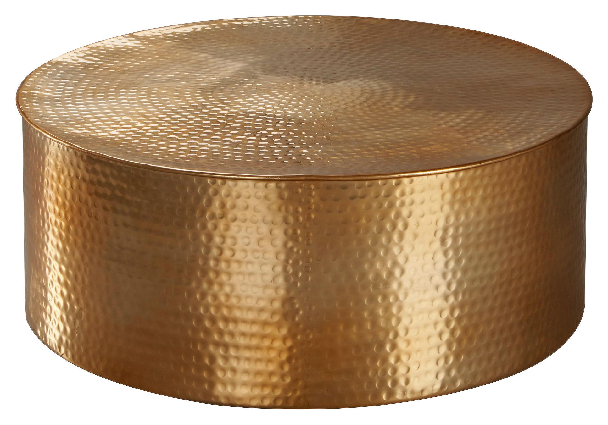 Couchtisch gold H: ca. 31 cm Couchtisch - gold (31,00cm) - Wohnling