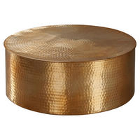 Couchtisch gold H: ca. 31 cm Couchtisch - gold (31,00cm) - Wohnling