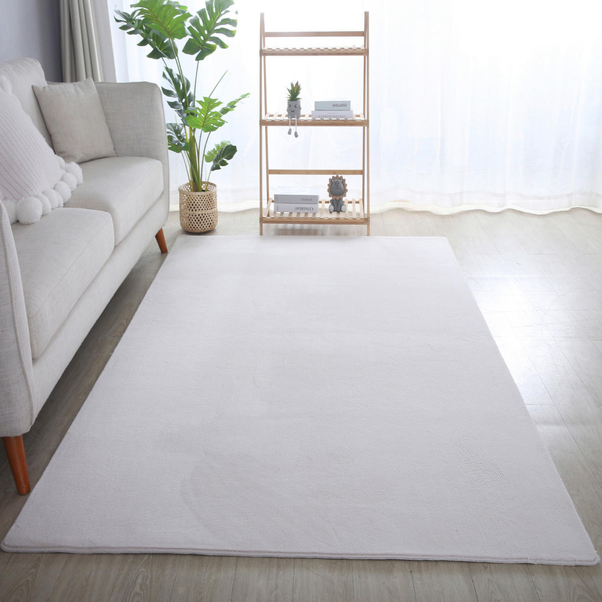 Ayyildiz Teppich SKY creme B/L: ca. 60x110 cm SKY - creme (60,00/110,00cm) - Ayyildiz