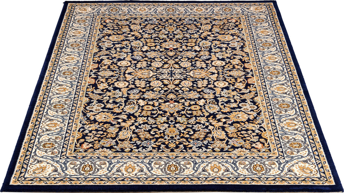 Webteppich Kashmar blau B/L: ca. 240x340 cm Kashmar - blau (240,00/340,00cm)