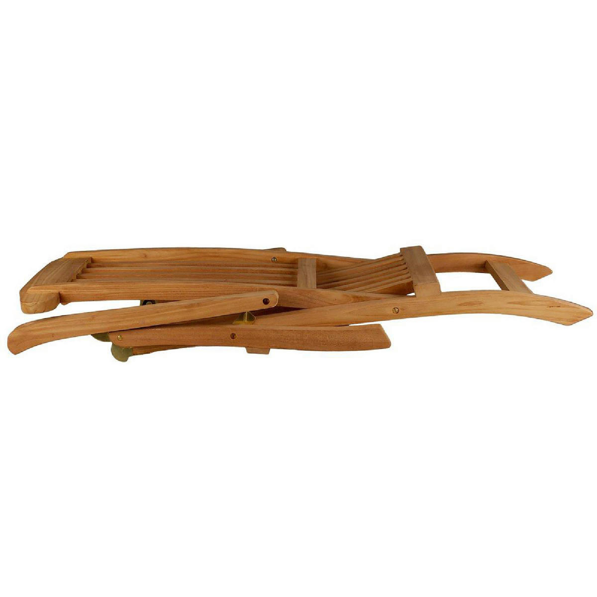 VCM Gartenliege Florentine braun Holz B/H/L: ca. 60x90x160 cm Florentine - braun (160,00/60,00/90,00cm) - VCM