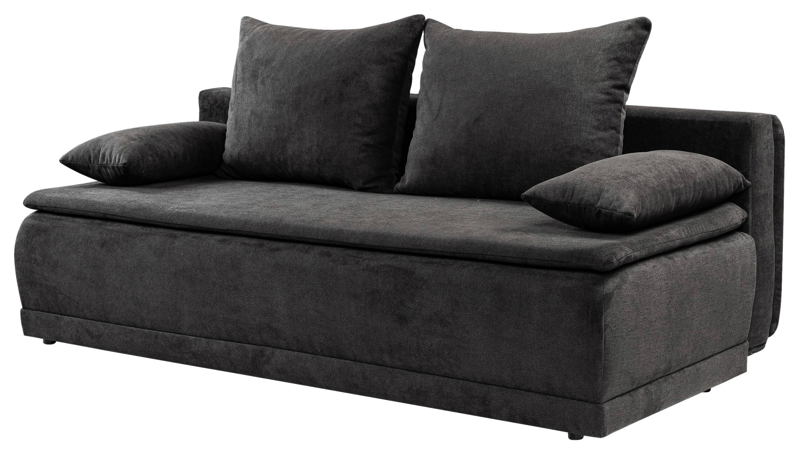 Schlafsofa Bodo grau B/H/T: ca. 207x88x91 cm günstig online kaufen