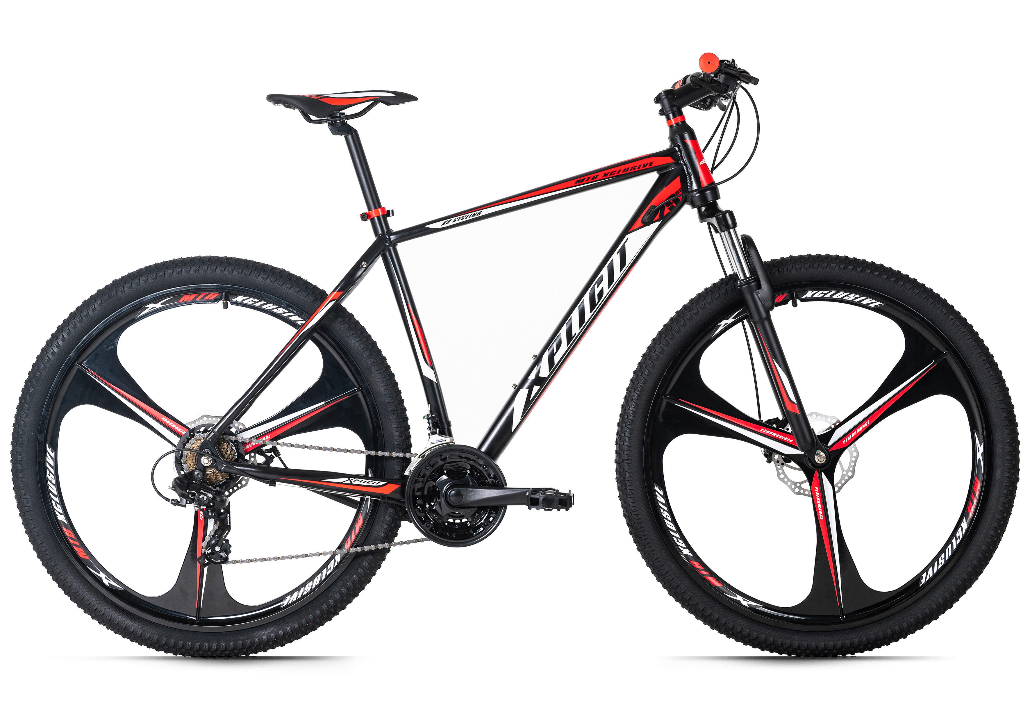 KS-Cycling Mountainbike Xplicit 583M 29 Zoll Rahmenhöhe 53 cm 21 Gänge schwarz schwarz ca. 29 Zoll Xplicit - schwarz - KS-Cycling