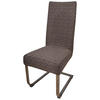 Stuhlhusse Stuhlhusse_Stretch_Wellen 40x45x65 - braun (40,00/45,00/65,00cm)
