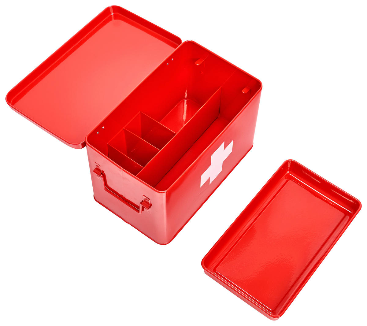 Zeller Medizinbox rot Medizinbox - rot (32,00/19,50/20,00cm) - Zeller