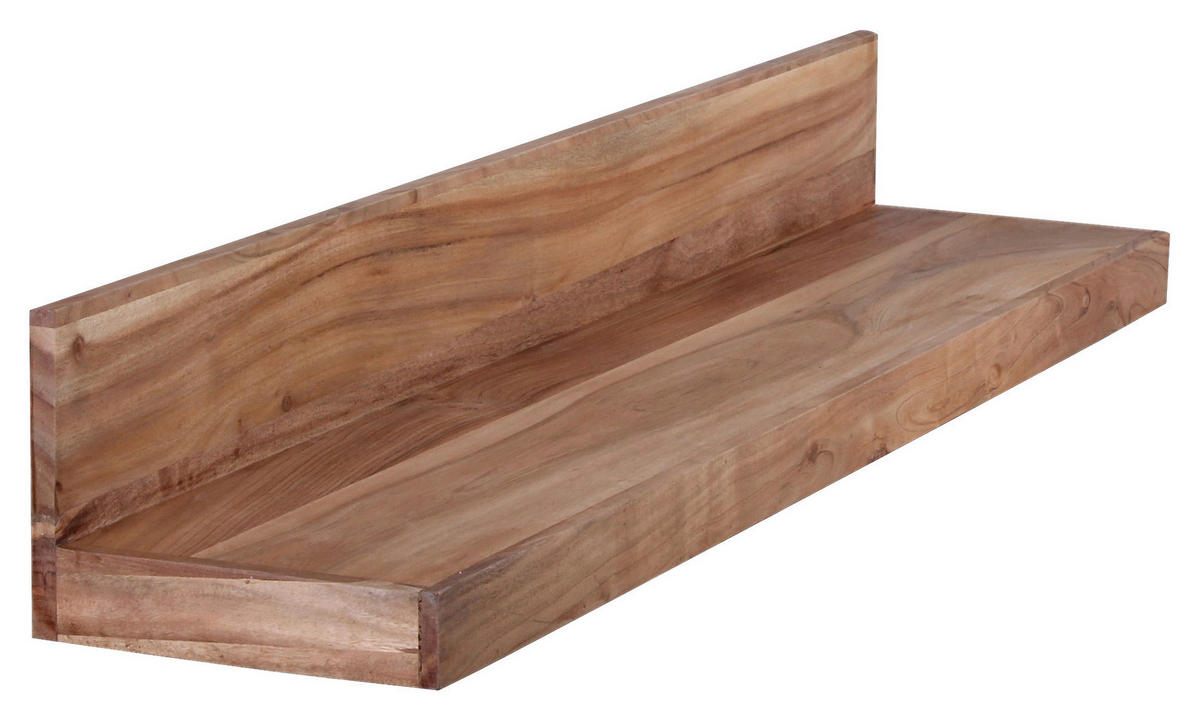 Wandregal natur B/H/T: ca. 110x17x24 cm Wandregal - natur (110,00/17,00/24,00cm) - Wohnling
