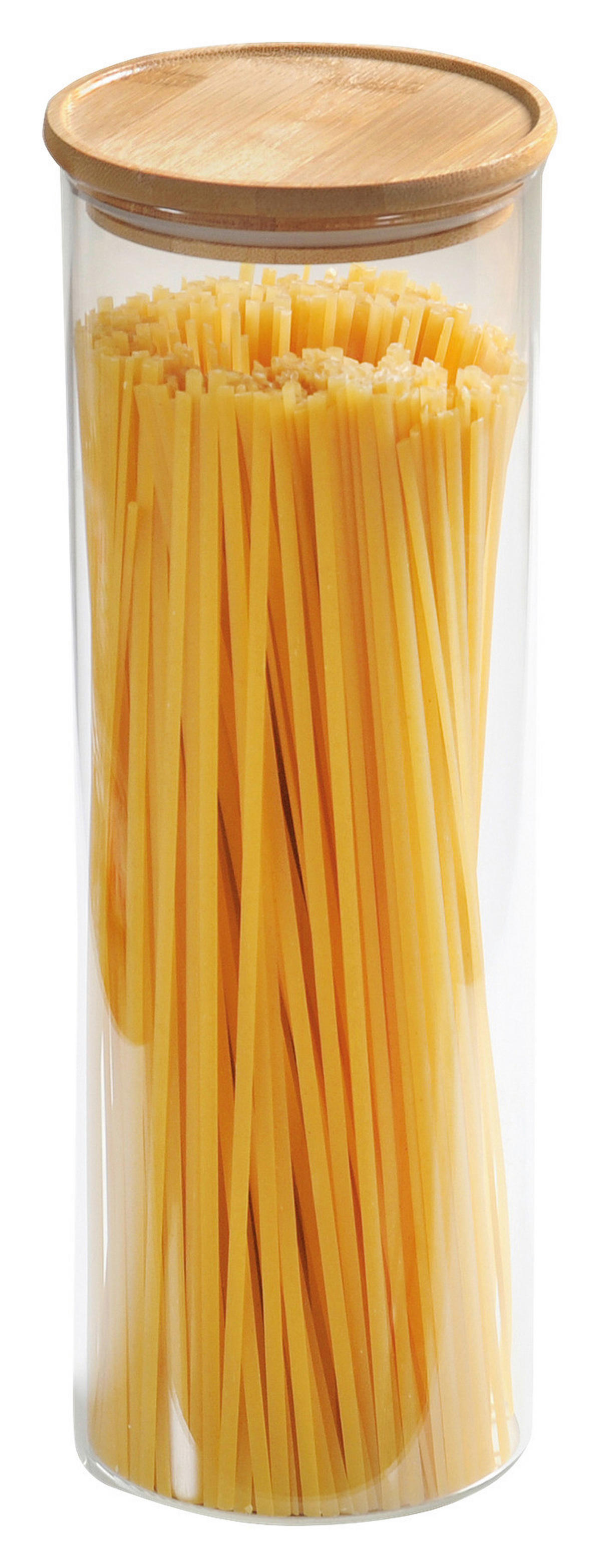 Kesper Vorratsglas Aufbewahrungsglas 1,8l - (10,50/10,50/30,50cm) - Kesper