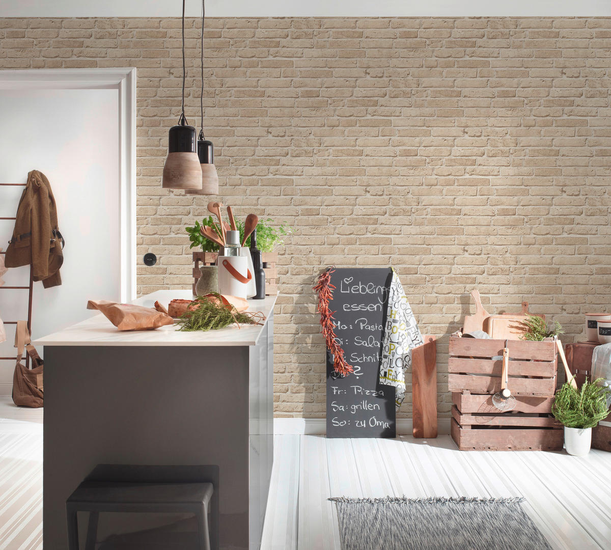 A.S.Creation Vliestapete Best of Wood`n Stone 2nd Edition Steine beige B/L: ca. 53x1005 cm Best of Wood`n Stone 2nd Edition - beige (53,00/1005,00cm) - A.S.Creation