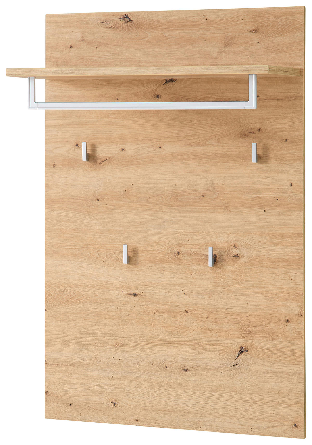 Garderobenpaneel Bari Eiche Artisan Nachbildung B/H/T: ca. 78x117x30 cm Bari - Eiche (78,00/117,00/30,00cm)