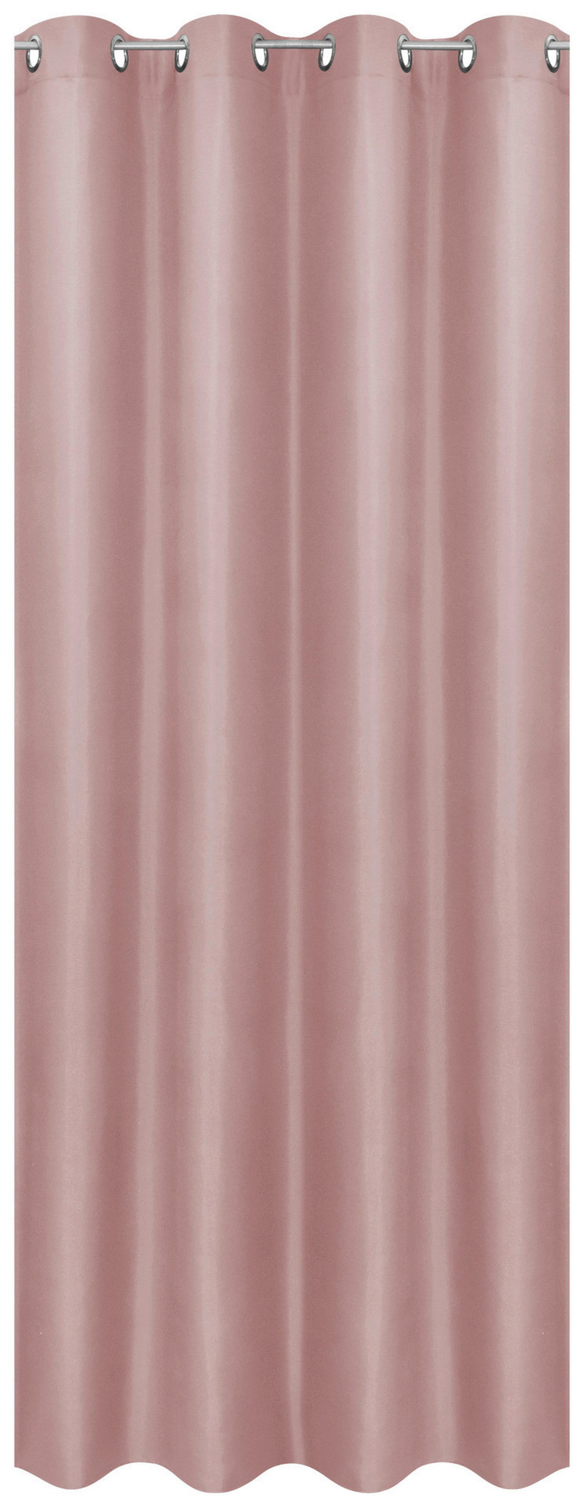 ACUS design collection Ösenvorhang Barnaby altrosa B/L: ca. 140x235 cm Barnaby - altrosa (140,00/235,00cm) - ACUS design collection