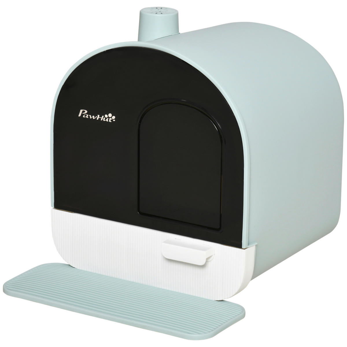 PawHut Katzentoilette grün Kunststoff B/H/L: ca. 44x47x43 cm Katzentoilette - grün (43,00/44,00/47,00cm) - PawHut
