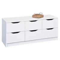Kommode WESTPHALEN weiß B/H/T: ca. 122x50x40 cm WESTPHALEN - weiß (122,00/50,00/40,00cm) - Inter Link