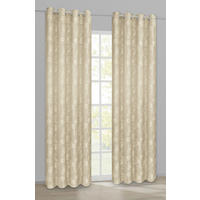 Ösenvorhang Roses beige B/H: ca. 140x245 cm Roses - beige (140,00/245,00cm) - POCOline