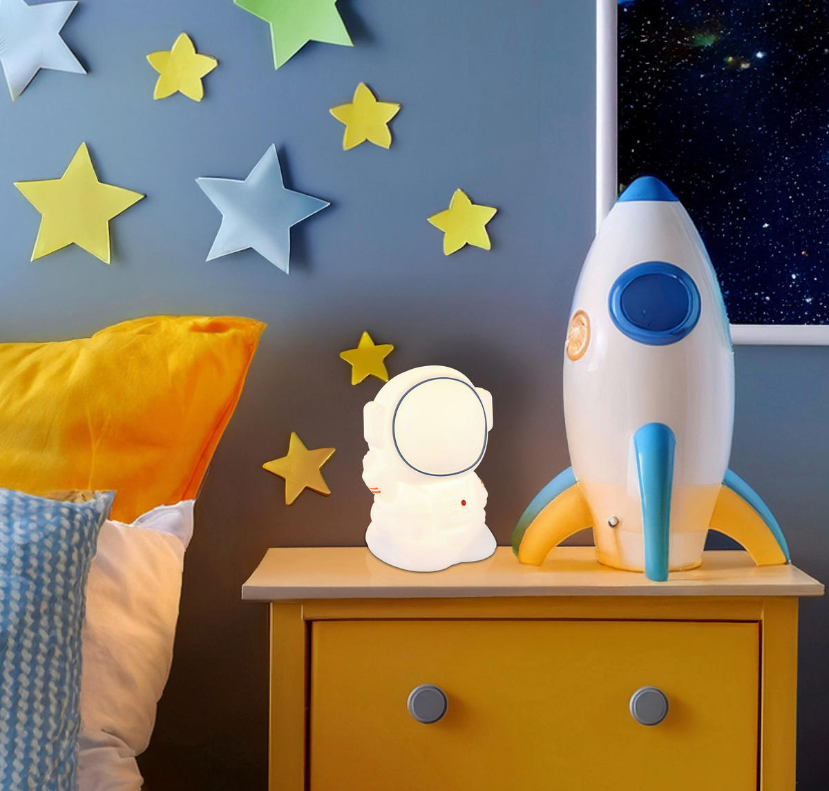 LED-Dekoleuchte B/H/T: ca. 10,4x9,6x14 cm LED-Dekoleuchte_Astro - (10,40/9,60/14,00cm)