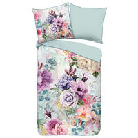 Baumwoll Bettwäsche Anamin Satin Anamin - Multi (135,00/200,00cm) - Descanso