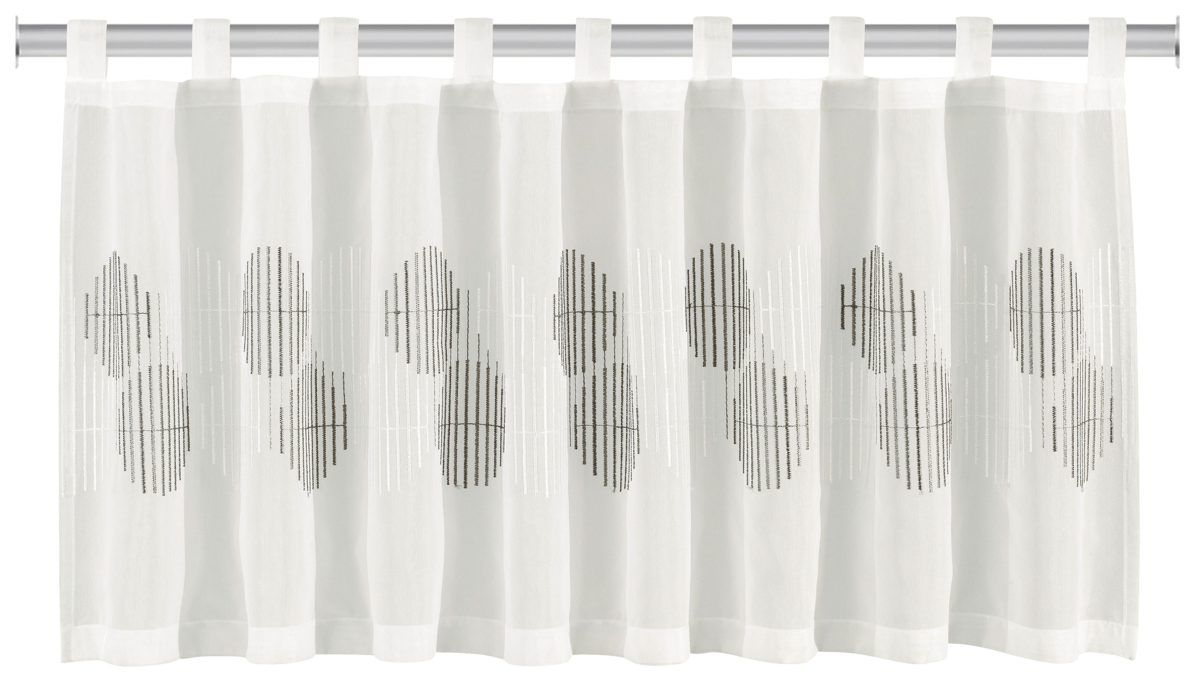 Scheibengardine Sue natur B/L: ca. 150x50 cm Sue - weiß/natur (150,00/50,00cm)