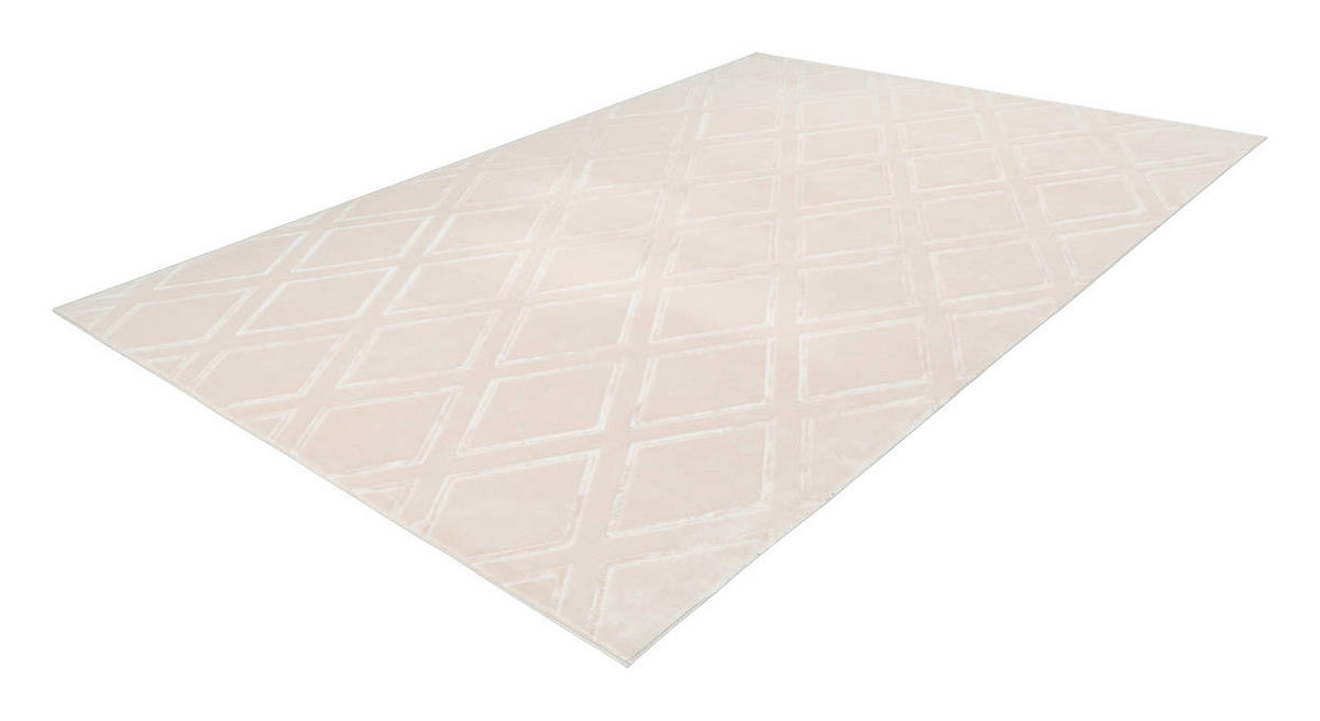 360Living Teppich Monroe creme B/L: ca. 80x150 cm Monroe - creme (80,00/150,00cm) - 360Living