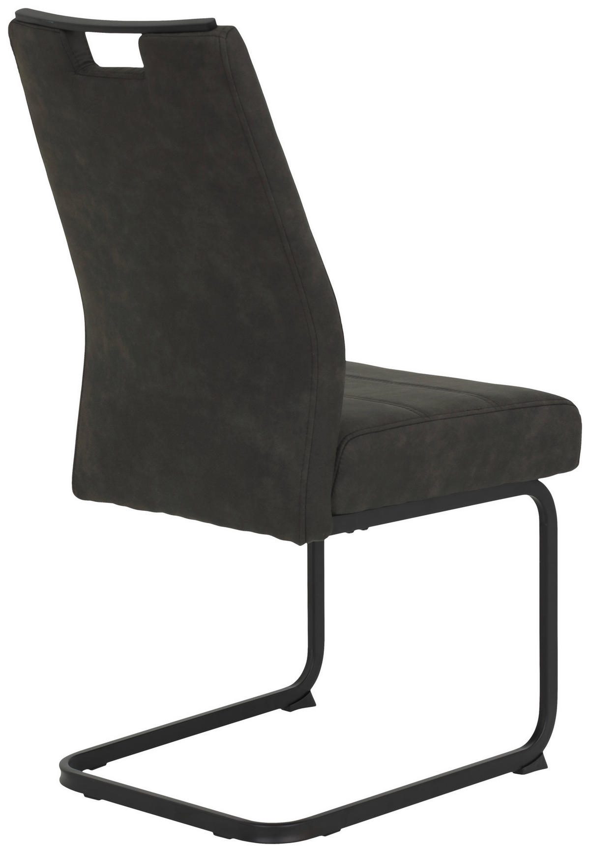 Schwingstuhl Kerstin anthrazit Vintage B/H/T: ca. 49x100x61 cm Kerstin - schwarz/anthrazit (49,00/100,00/61,00cm)