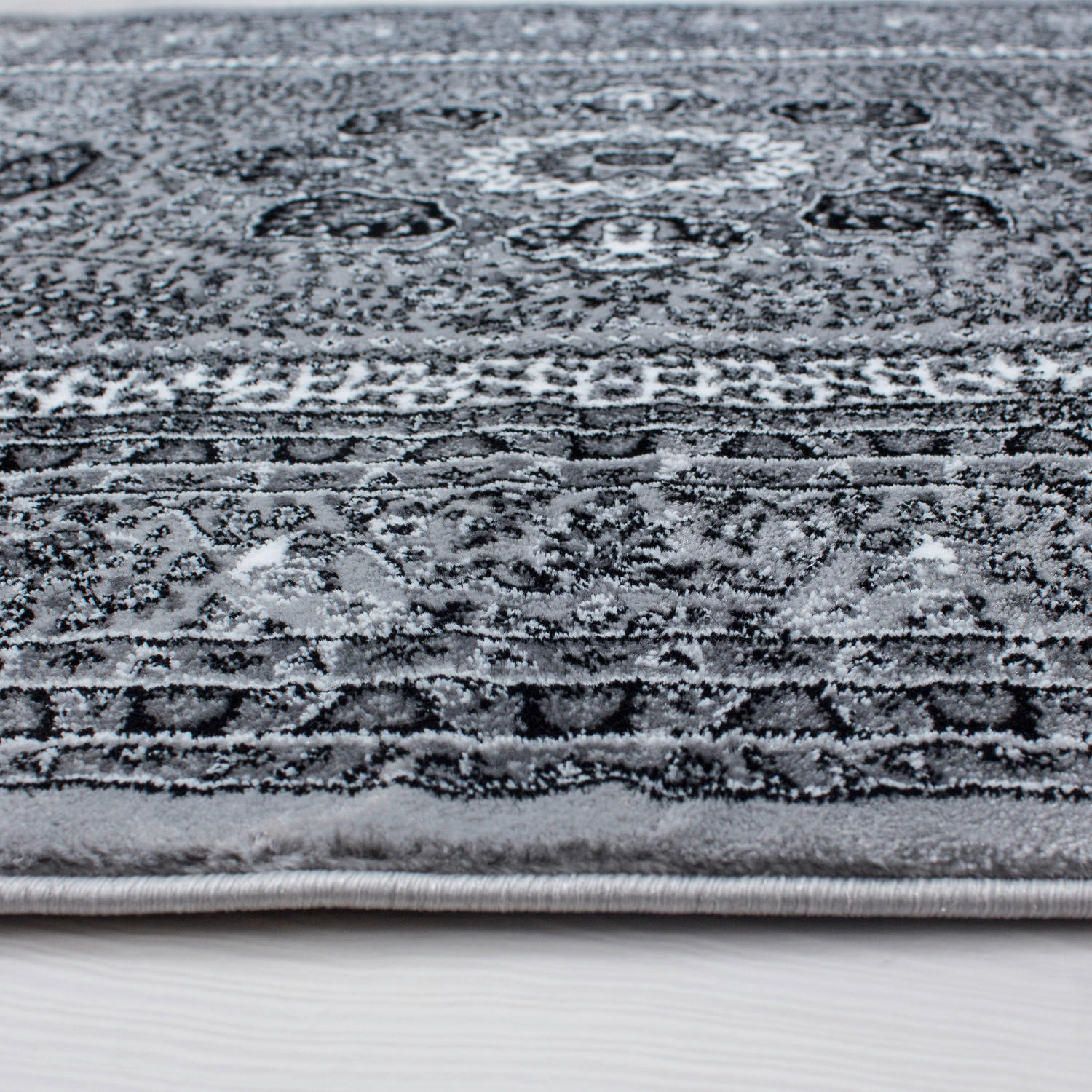 Thumbnail - Ayyildiz Teppich MARRAKESH grau B/L: ca. 120x170 cm