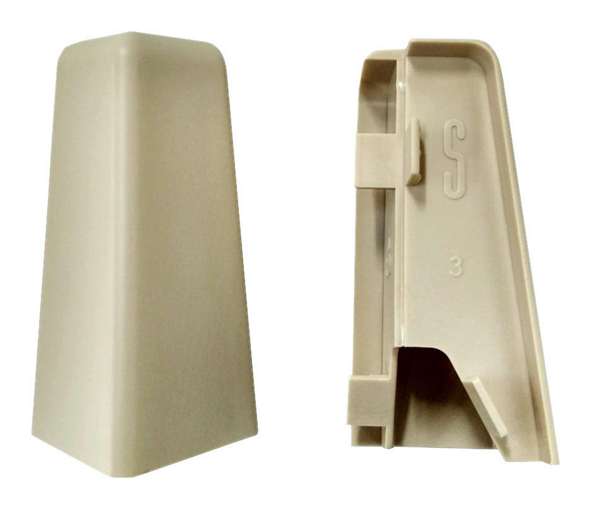 Außenecke ahorn L/B/H: ca. 1x1x5,8 cm Außenecke Ahorn 58mm (2 Stück) - ahorn (1,00/1,00/5,80cm)