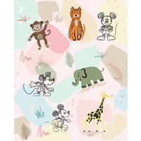 Komar Fototapete Mickey Safari B/L: ca. 200x250 cm Mickey Safari - (200,00/250,00cm) - Komar