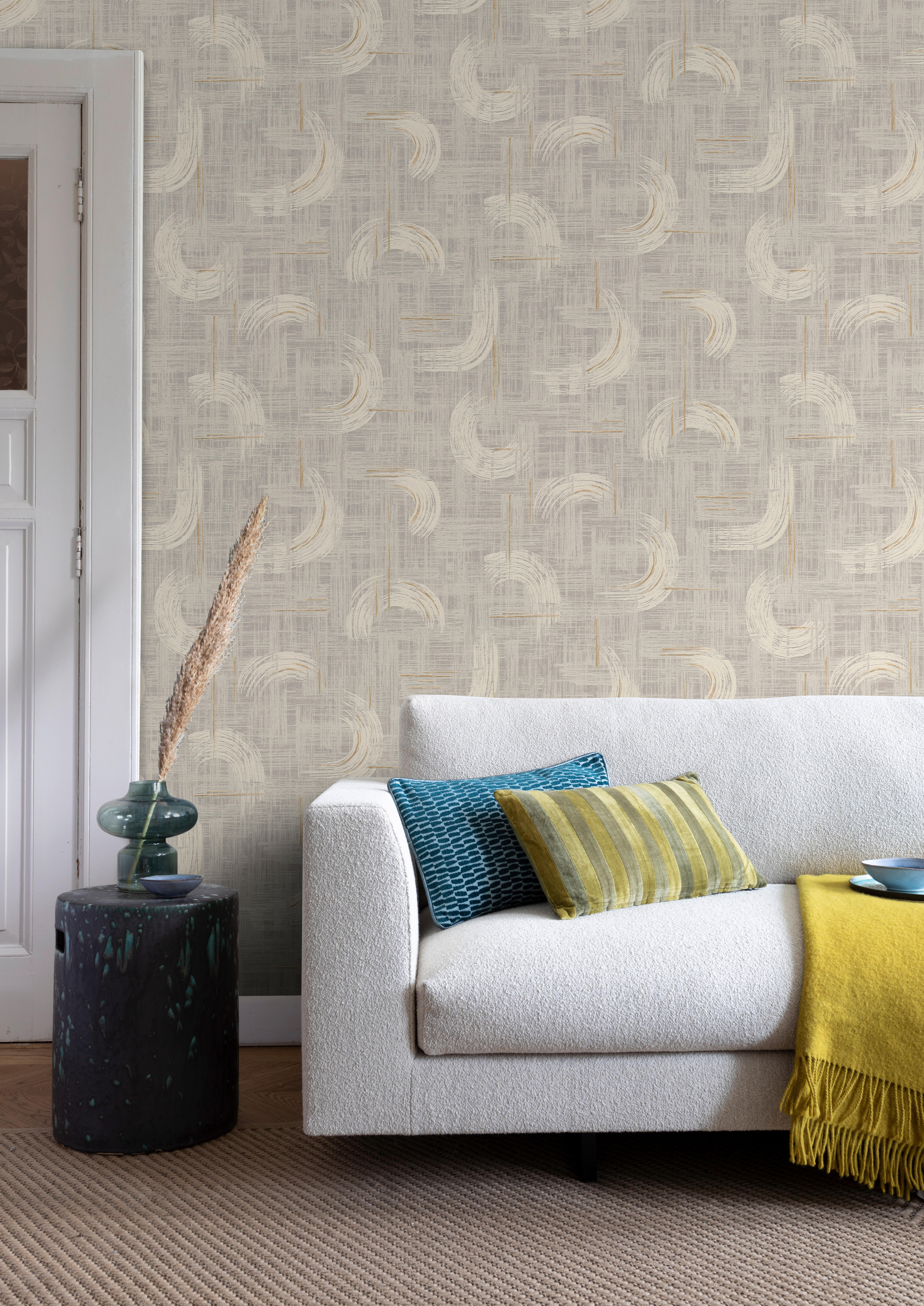 Vliestapete Grafik taupe B/L: ca. 53x1005 cm Vliestapete_429039 - taupe (53,00/1005,00cm)