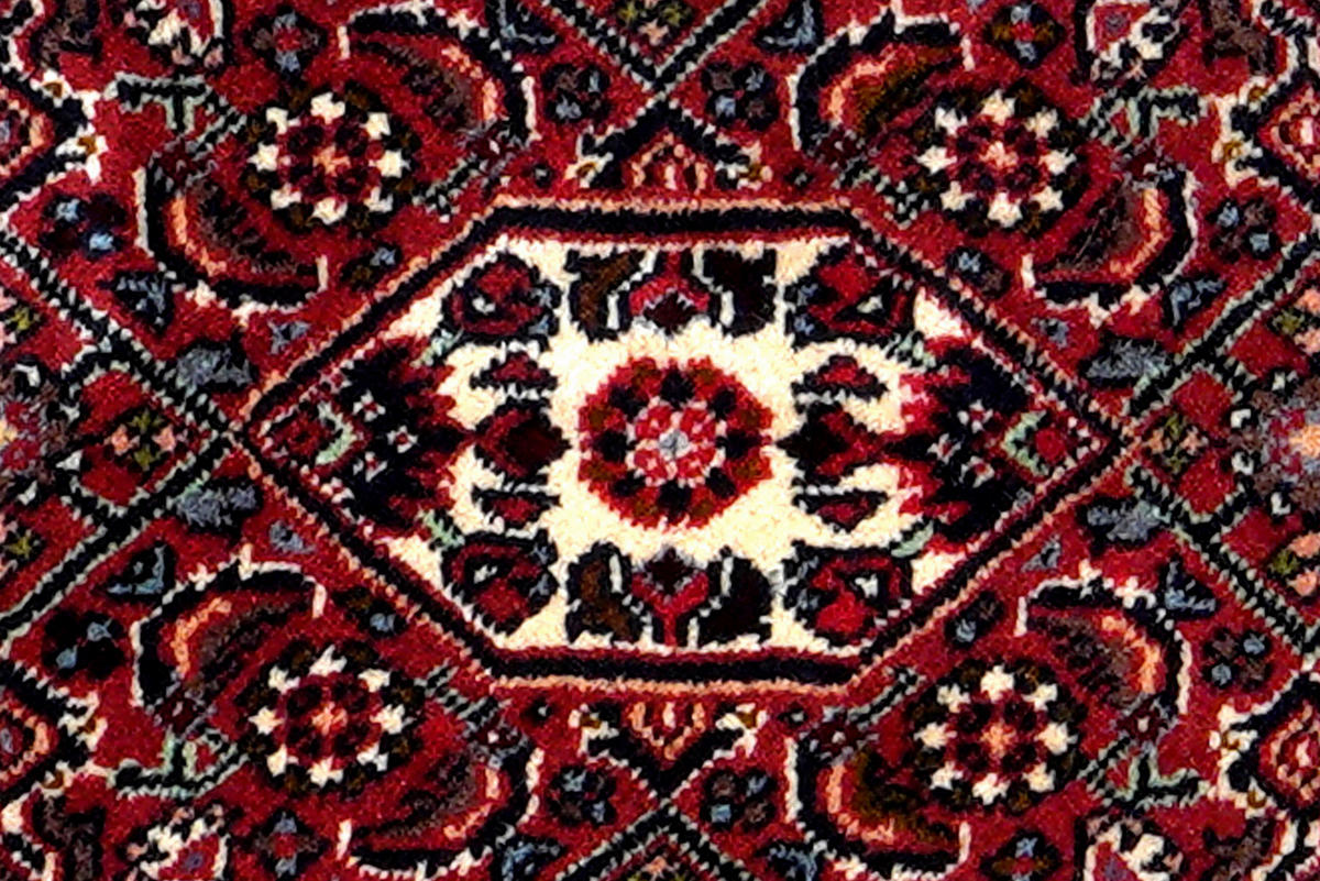 PersaTepp Teppich Bidjar Zandjan blau B/H/L: ca. 45x2x68 cm Bidjar Zandjan - blau/beige (68,00/45,00/2,00cm) - PersaTepp