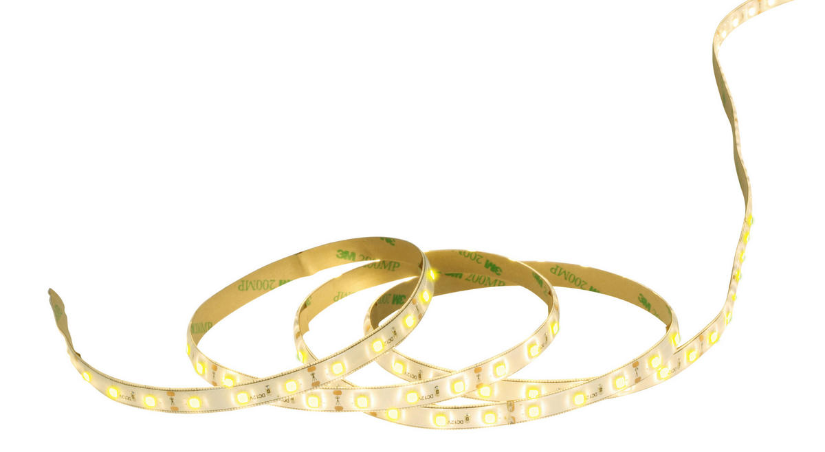 Näve Leuchten LED-Stripe 5073315 gelb Kunststoff B/H/T: ca. 1x0,4x500 cm LED Stripe - gelb (1,00/0,40/500,00cm) - Näve Leuchten