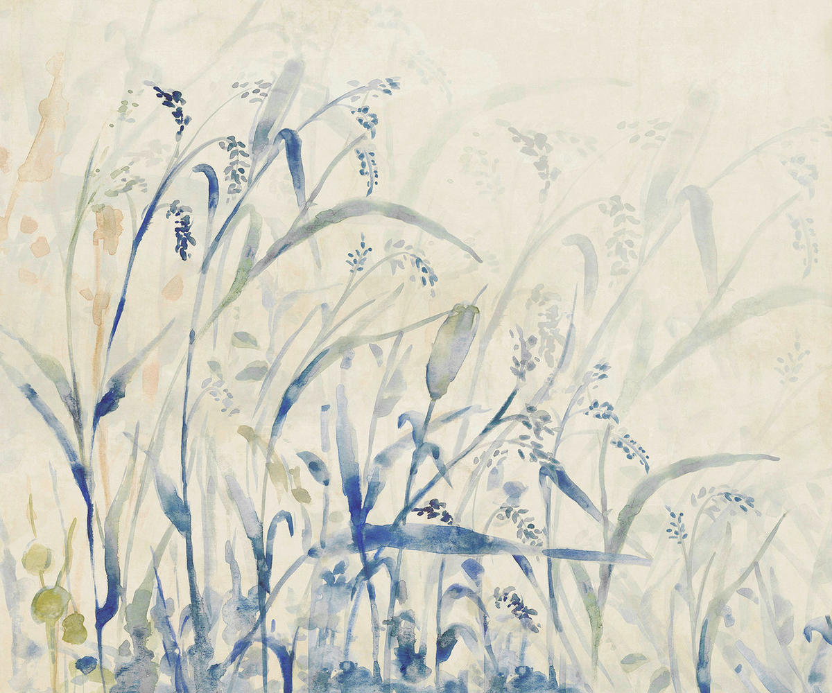Komar Fototapete Aquarel Field B/L: ca. 300x250 cm Aquarel Field - (300,00/250,00cm) - Komar